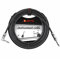 JOYO Bass Guitar Cable 15 Feet Professional Audio Instrument Cable 1/4 Inch Right-Angle Amp Cord (Black, CM-12)