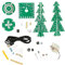 AZDelivery DIY LED Weihnachtsbaum Kit: Weihnachtsbaum Elektronik Bausatz zum Löten - Lötbausatz für einen drehenden Weihnachtsbaum mit LEDs und USB-Anschluss