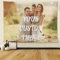 Bbflyper Wandteppich Personalisierte Individuell Wandteppich Mit Eigenem Foto Bild,Personalisierter Hintergrund für Schlafzimmer Wohnzimmer Dekoration