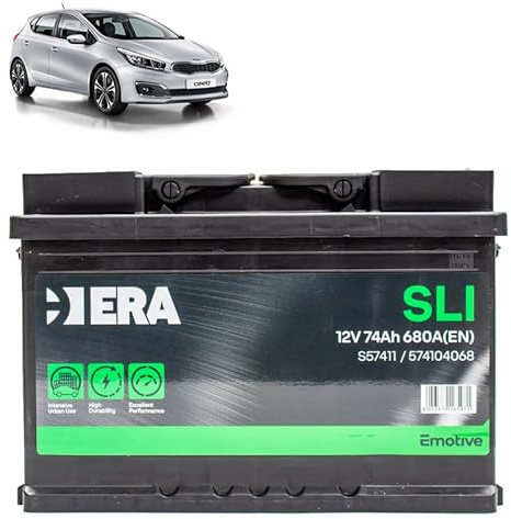 Batteria 70Ah per Kia Ceed 1.6 CRDI gasolio 2012-2018