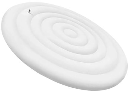 Couvercle Gonflable Rond pour Spa Diamètre 145cm | Couvercle De Spa Gonflable Protection Thermique Et Anti-Poussière Poignées pour Manipulation Facile Couverture De Bain Thermiquement Isolée