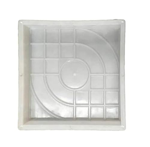 Gehwegplatten Garten DIY Pflaster Form Ziegel Beton Stein Platz Form for Terrasse Garde(L)