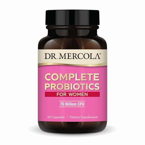Dr Mercola Complete Probiotics for Women, 70 000 000 CFU, 30 Capsules