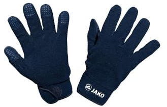 JAKO Unisex Feldspielerhandschuhe Fleece, Marine, 8