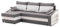 Sofini Ecksofa Hewlet mit Regal und Schlaffunktion! Best ECKSOFA! Eckcouch mit Bettkasten! (Haiti 14+ Haiti 0- Regal rechts)