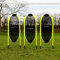 FORZA Sprunghafte Fußball Freistoß Dummies (3er-Set) - 1,5m Pop-Up Fussball Mauer - Trainingshilfen Fussball