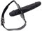 Roluck Penis Mundknebel Einstellbar Ball Gag mit Silikon Dildo Bondage SM Sexspielzeug für Paar