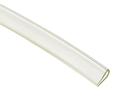 sourcing map Joint Garniture PVC Feuille Protection Garniture Profilé U-Seal Apte 0.5-2mm Bord 5m/16.4ft Longueur 0.24 Hauteur Transparent