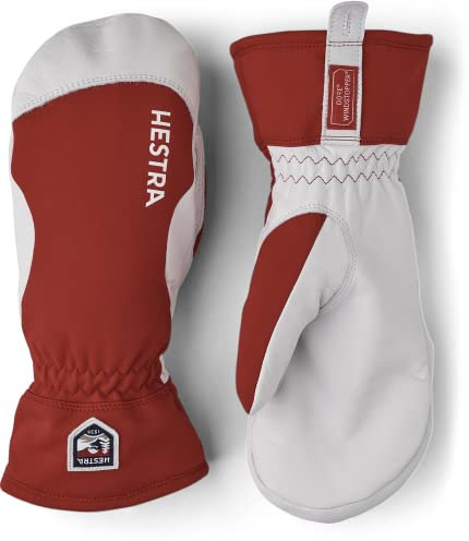 Hestra Windstopper Lederhandschuh – Rot – 8