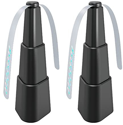 JAWSEU 2PCS Fly Repellent Fan, Tragbar Fliegen und Mücken Mückenschutz Ventilator, Fliegenabweisender Lüfter Indoor Outdoor Elektrischer Ventilator Halten Sie Fliegen und Insekten von Lebensmitteln