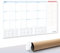 XL Wandkalender - Monatsplaner, abwischbar - immerwährend - groß DIN A1 (59x84cm) - Kalender für die Wand - Jahreskalender für 12 Monate - monthly planner (gerollt & abwischbar)
