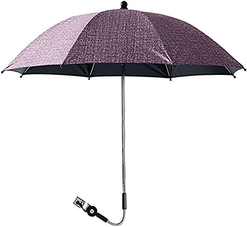 Sombrilla Para Cochecito De Bebé, Sombrilla Ajustable Con Dispositivo De Fijación De Clip, Sombrilla Plegable Para Bebé, Sombrilla Universal Para Cochecito De Bebé, Sombrilla Para Sombra, Protección U