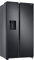 Samsung Side-by-Side-Kühlschrank mit Gefrierfach, 178 cm, 635 l, AI Energy Mode, Wasser- und Eisspender, No Frost+, Premium Black Steel, RS6GA884CB1/EG