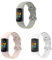 Correas compatibles con Fitbit Charge 6/Charge 5, paquete de 3 pulseras de repuesto ajustables de TPU suave para rastreador de actividad Fitbit Charge 6,, S, Metal