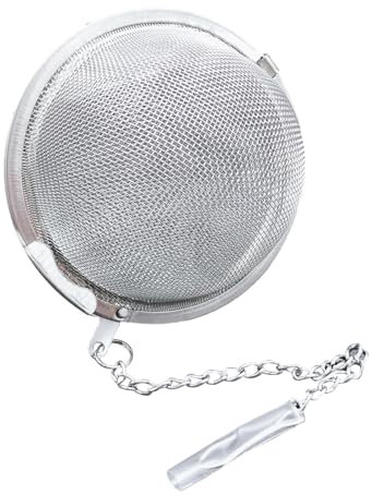 Infuseur À Thé en Acier Inoxydable, Passoire À Thé, Boule À Thé 5 Cm/7cm/9cm, Filtre À Thé Passoires Thé Passoire Thé Isolée avec Chaîne pour Les Tasses Et Les Pots À Thé en Vrac, Infuseur A The