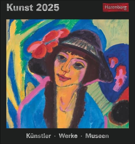 Kunst - Kulturkalender 2025 - Harenberg-Verlag - Tagesabreißkalender mit schönen Meisterwerken - 15,4 cm x 16,5 cm