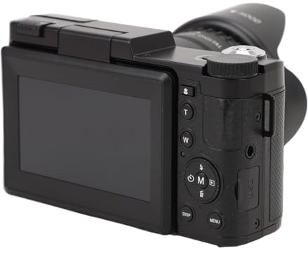 4K-Digitalkamera, 48 MP HD, 5-Fach Optischer Zoom, 8-Fach Digitaler Zoom, Vlogging-Kamera mit 3,0-Zoll-Klappbildschirm, Digitale Videokamera für Reisen