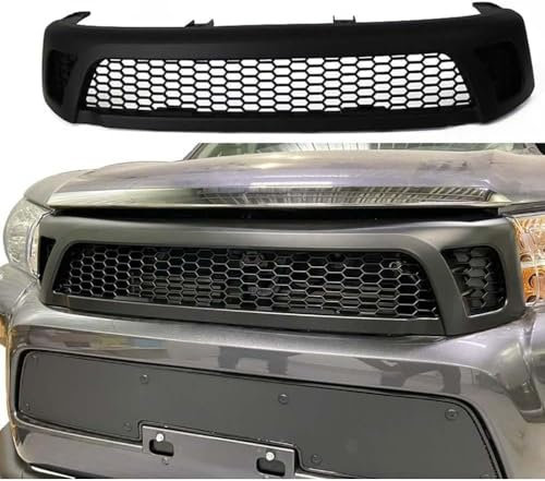 ANYANH Auto Frontgrill Für Toyota Hilux Revo 2016 2017 2018 2019, Vorderen Stoßfänger Grill Kühlergrill Vorne Frontstoßstange Grill Tuning Zubehör Frontgrill