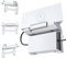 TNP for Starlink Gen 3 Router Mount - Wall Bracket Mounting Kit for Starlink V3 Mesh WiFi Router & Power Supply - 2 in 1 Space Saving Wall Mount Internet Modem Holder for Home & Office Use