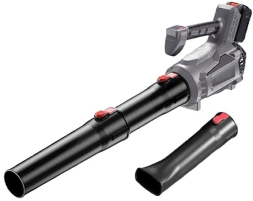 Cordless Soplador de Hojas - 30 de Viento de la Potencia del Motor sin Cepillo, de 6 velocidades de Doble Batería Soplador Eléctrico para Patio Patio de Uso en el Hogar