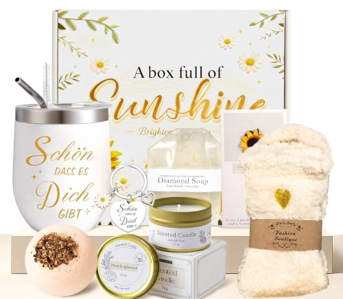 Rivasen Regalos Originales para Mujer, Regalo Mujer Cumpleaños para Amigas Madre Hermanamejor Amiga, Relajación Bienestar Ideas Regalo Mujeres para Valentín, Día de la Madre, Navidad