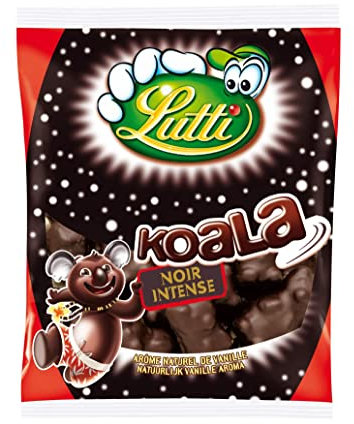 Lutti Koala XL Chocolat Noir en Vrac Friandise 2,5 kg