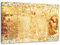 Feeby. Wandbild - 1 Teilig - 80x120 cm, Leinwand Bild Leinwandbilder Bilder Wandbilder Kunstdruck, KUNST, LEONARDO DA VINCI, VINTAGE, BRAUN
