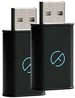Spy-Fy Original USB Data Blocker | Blocks Unauthorized Data Transfers | 100% Hack Proof | Antivirus Blocker | For All Laptops, Tablets and Smartphones with USB entry | 2-Pack