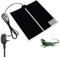 NEKOSUKI Reptile Heating Mat, 14W 11x11 inch Waterproof Reptile Heat Pad Under Tank Terrarium with Temperature Control, Safety Adjustable Reptile Heat Mat for Turtle, Tortoise, Snakes, Lizard, Gecko