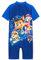 Paw Patrol Maillot de Bain Garçon Pat Patrouille Combinaison Piscine Une Pièce Maillot Anti UV Enfant Combinaison Natation Enfant Protection UV 50+ 18 Mois - 6 Ans (2-3 Ans, Navy)