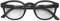 LONDON MOLE Brillen | Monalux Lesebrille | Quadratische Gläser | Coole Leser | Designer-Brille | Herren/Damen-Lesebrille | Unisex | Federscharniere | Mattschwarz | Vergrößerung +1,0