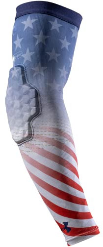 Under Armour Unisex-Erwachsene UA20560 Gameday Armour Pro Pad Elbow Slv Prnt, AMER, L US