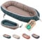 ULLENBOOM Babynest - 100% OEKO-TEX Materialien & Made in EU, Eukalyptus - Babynestchen Neugeborene aus kuscheliger Baumwolle, Ideal als Reisebett & Kuschelnest geeignet