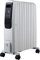 electriQ Portable 10 Fin Oil Filled Radiator - White