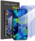 HONAMWINPRO Screen Protector Blue Light Block For iPhone 14 Plus Tempered Glass 2 PACK Screen Protector
