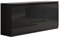 AltoBuy DEYTON - Buffet 2 Portes 3 Tiroirs Laqué Noir Brillant