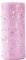 Tüll Stoff 15cm x 22m Glitzer Tüll Dekostoff mit kleine Pailletten Tüllband für Bankett Deko Handwerk Hochzeit Weihnachten Party Deko (Rosa)