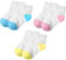 GXGM Niedlich Puppen Söckchen, für Puppen und Kuscheltiere der Größe 28-35 cm, 3 Paar