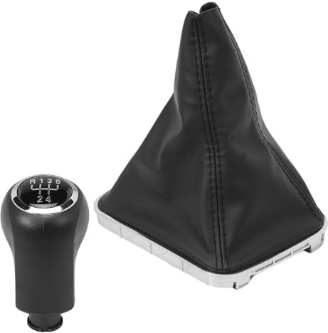 Konuooer Pomo de palanca de cambios para Zafira B 2005-2014 Pomo de palanca de cambios (5 velocidades)