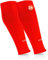 GripNin9 Hochwertige Stutzen Fussball Herren | ONESIZE Fußball Stutzen Kinder | Stutzen ohne Socken | abgeschnittene Stutzen Fußball Rot | 2 Paar