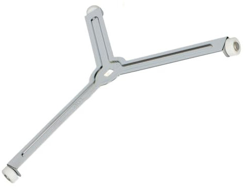 SOS Accessoire Supporto vassoio in metallo a 3 ruote per forno a microonde SHARP FROLPA060WRK0