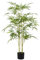 Techigher 100cm Künstliche Bambuspflanze,natürlicher künstlicher Bambusbaum im Topf,Bambusbaum mit naturgetreuem Stamm und Seidenblättern für die Innen- und Außendekoration im Homeoffice oder