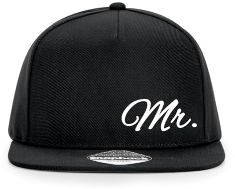 Huuraa Cappy Mütze Mr. Schriftzug Geschenk | Baseballkappe Basecap Kappe Geschenkidee Unisex Baseball Cap