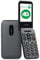 DORO Telefon – Doro Leva E20 – 4G Klapphandy für Senioren – 2,8 Zoll Display, kontrastreiche Tasten, besonders klarer Klang, HD Voice, Kamera, Doro Secure-Taste – Inklusive Ladestation – Schwarz