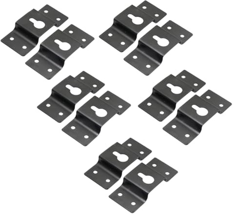 Asyduey Speaker Wall Mount Bracket Ceiling Stand Clamp Surround Speaker Rear Hook Hanger Plate for Speaker Accessories