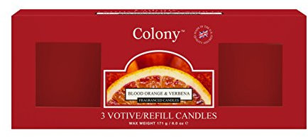 Kolonie Blut Orange und Eisenkraut Minen, orange, 3 Stück
