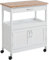 Kit Closet 7040028003 - Carro de cocina con 2 puertas, madera/blanco, 76 x 37 x 67