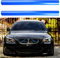 1 Paar Kühlergrill Einsatz Ersatz für BMW 5er E60 E61 2003-2010 M5 2004-2011, Frontgrill Einsatz Kühlergrill Streifen Einsatz Zierleiste, Grilleinsätze Zierleiste, Grill Emblem für Einsätze(Blau)