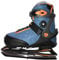 Stuf Kinder Schlittschuhe Ice Skate I300 Jr blau schwarz orange - 32-35