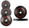Strongway® Olympic Bumper Weight Plates (5KG 10KG 20KG) Discs for Barbell - 2 Inch (2) / 50mm Hole - Weight Lifting Workout for Home Gym Fitness Men Women (10KG X 2)